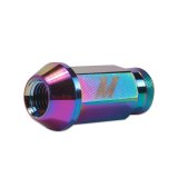 Mishimoto Aluminum Locking Lug Nuts M12x1.5 27pc Set Neo Chrome thumbnail 3