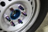 Mishimoto Aluminum Locking Lug Nuts M12x1.5 27pc Set Neo Chrome thumbnail 5