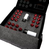 Mishimoto Aluminum Locking Lug Nuts 1/2 X 20 23pc Set Black thumbnail 9