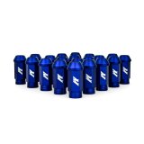 Mishimoto Aluminum Locking Lug Nuts M12x1.25 20pc Set Blue thumbnail 4