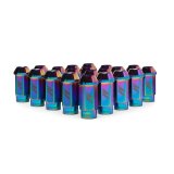 Mishimoto Aluminum Locking Lug Nuts M12x1.25 20pc Set Neo Chrome thumbnail 3