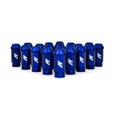 Mishimoto Aluminum Locking Lug Nuts M12x1.5 20pc Set Blue thumbnail 3