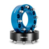 Mishimoto Wheel Spacers 8X165.1 121.3 50 M14 Blu thumbnail 4