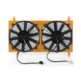 Mishimoto 90-97 Mazda Miata Aluminum Fan Shroud Gold thumbnail 1