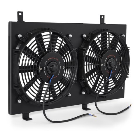 Mishimoto 04-08 Mazda RX8 Aluminum Fan Shroud Black thumbnail 5