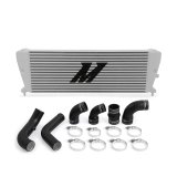 Mishimoto Ford Ranger 3.2L Diesel Intercooler Kit 2011+ Silver w/ Wrinkle Black Pipes thumbnail 1