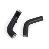 Mishimoto Ford Ranger 3.2L Diesel Intercooler Kit 2011+ Silver w/ Wrinkle Black Pipes thumbnail 2