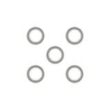 Mishimoto Replacement -06AN PTFE Fitting Ferrules 5 pack thumbnail 3