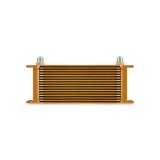 Mishimoto Universal 16-Row Oil Cooler Gold thumbnail 4