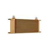 Mishimoto Universal 16-Row Oil Cooler Gold thumbnail 6