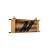 Mishimoto Universal 16-Row Oil Cooler Gold thumbnail 7
