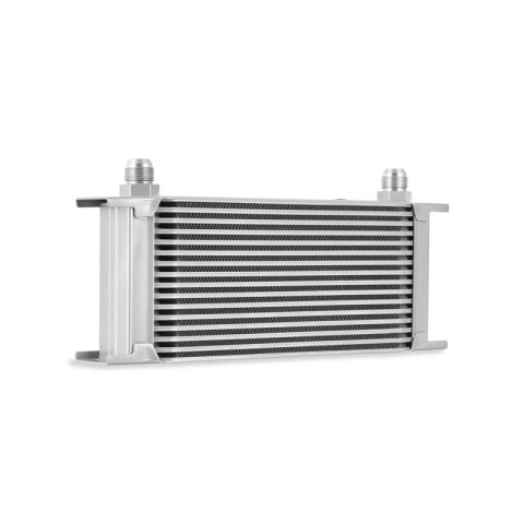 Mishimoto Universal 16-Row Oil Cooler Silver thumbnail 4