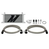 Mishimoto Universal Oil Cooler Kit 16-Row Silver thumbnail 1