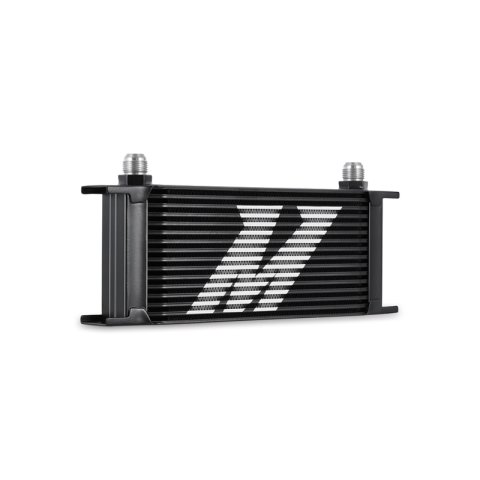 Mishimoto Universal Thermostatic Oil Cooler Kit 16-Row Black thumbnail 3