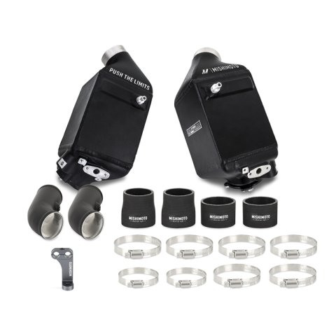 Mishimoto 12-16 BMW F10 M5 Intercooler Kit (Wrinkle Black) thumbnail 1
