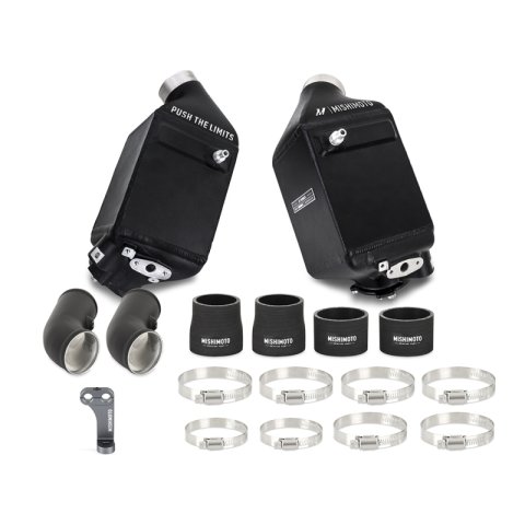 Mishimoto 12-16 BMW F10 M5 Intercooler Kit (Wrinkle Black) thumbnail 2
