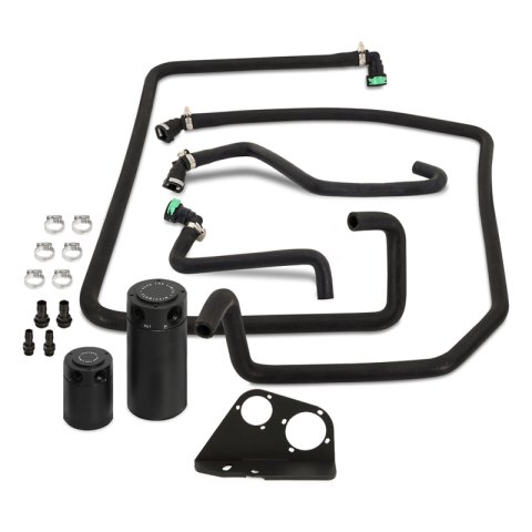 Mishimoto 2021+ Ford F-150 3.5L EcoBoost Oil Catch Can Kit thumbnail 1
