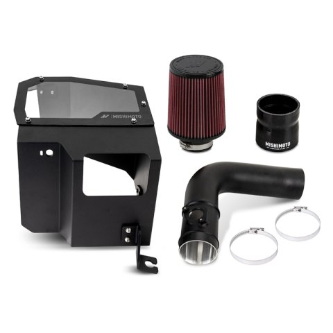 Mishimoto 2022+ Subaru WRX Performance Air Intake - Oiled Filter - Micro-Wrinkle Black thumbnail 6