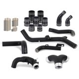 Mishimoto 2021+ Ford Bronco 2.7L High-Mount Intercooler Pipe Upgrade Kit - Wrinkle Black thumbnail 1