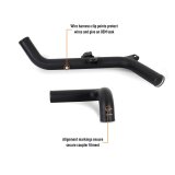 Mishimoto 2021+ Ford Bronco 2.7L High-Mount Intercooler Pipe Upgrade Kit - Wrinkle Black thumbnail 6