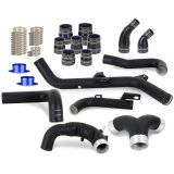 Mishimoto 2021+ Ford Bronco 2.7L High-Mount Intercooler Pipe Upgrade Kit - Wrinkle Black thumbnail 1