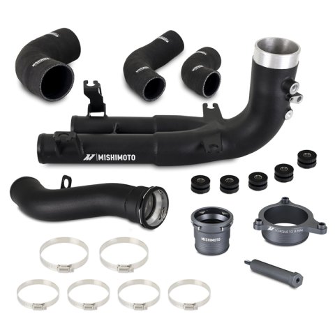 Mishimoto 2021+ BMW G8X M3/M4 Hot Side Intercooler Charge Pipe Kit thumbnail 1