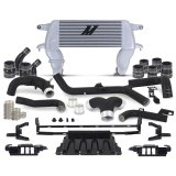 Mishimoto 21+ Ford Bronco 2.7L High Mount INT Kit BK Pipes SL Core thumbnail 2