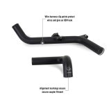 Mishimoto 21+ Ford Bronco 2.7L High Mount INT Kit BK Pipes SL Core thumbnail 7