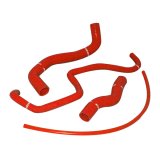 Mishimoto 03-06 Nissan 350Z Red Silicone Hose Kit thumbnail 1
