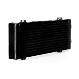 Mishimoto Universal Medium Bar and Plate Dual Pass Black Oil Cooler thumbnail 6