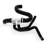 Mishimoto 2015+ Ford Mustang GT Silicone Lower Radiator Hose - Black thumbnail 2