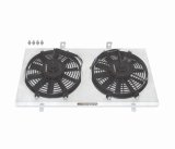 Mishimoto 86-92 Toyota Supra Turbo Aluminum Fan Shroud Kit thumbnail 2