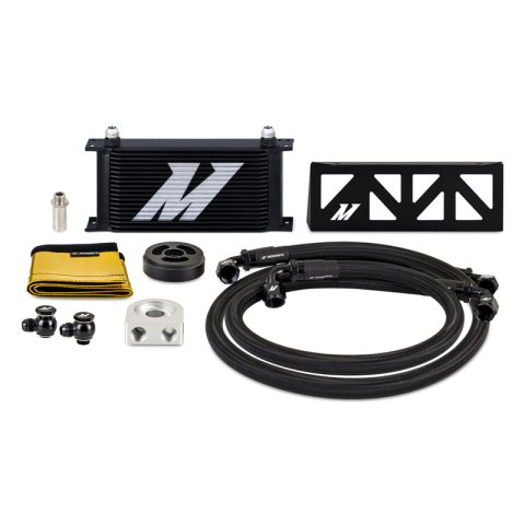 Mishimoto 2022+ Subaru BRZ/Toyota GR86 Oil Cooler Kit - Black thumbnail 2