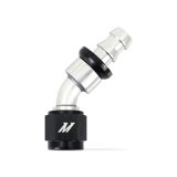 Mishimoto 45 Degree Push Lock Fitting - 6AN thumbnail 1