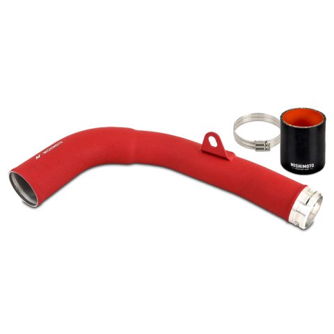 Mishimoto 2022+ Subaru WRX Charge Pipe - Wrinkle Red thumbnail 2