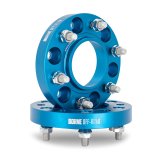 Mishimoto Wheel Spacers - 6x135 - 87.1 - 25 - M14 - Blue thumbnail 2