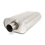 Mishimoto Universal Resonator with 2.5in Inlet/Outlet - Brushed thumbnail 3