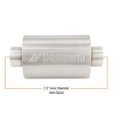 Mishimoto Universal Resonator with 2.5in Inlet/Outlet - Brushed thumbnail 7