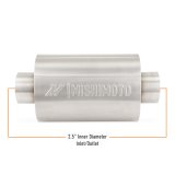 Mishimoto Universal Resonator with 2.5in Inlet/Outlet - Brushed thumbnail 8