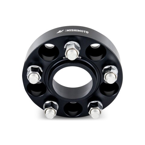 Mishimoto Wheel Spacers - 5x114.3 - 67.1 - 30 - M12 - Black thumbnail 4