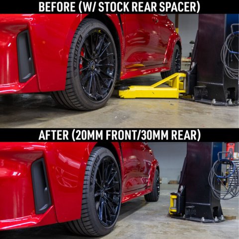 Mishimoto Wheel Spacers - 5x114.3 - 60.1 - 30 - M12 - Black thumbnail 9