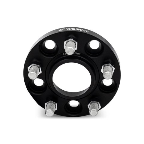 Mishimoto Wheel Spacers - 5x108 - 63.3 - 30 - M12 - Black thumbnail 3