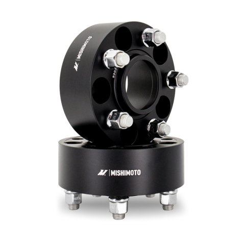Mishimoto Wheel Spacers - 5x100 - 56.1 - 45 - M12 - Black thumbnail 5