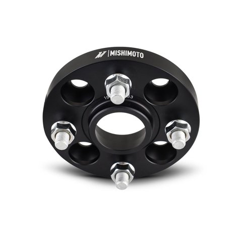 Mishimoto Wheel Spacers - 4x100 - 56.1 - 25 - M12 - Black thumbnail 2