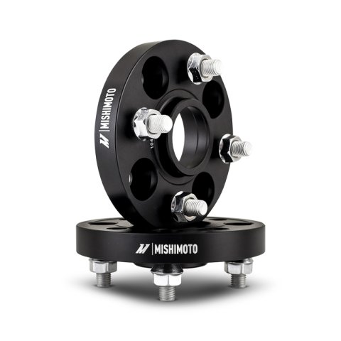 Mishimoto Wheel Spacers - 4x100 - 56.1 - 25 - M12 - Black thumbnail 5