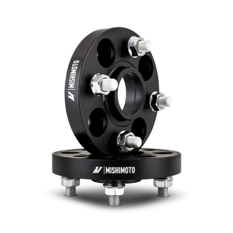 Mishimoto Wheel Spacers - 4x100 - 56.1 - 25 - M12 - Black thumbnail 6
