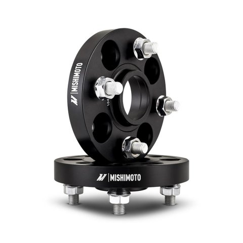 Mishimoto Wheel Spacers - 4x100 - 56.1 - 30 - M12 - Black thumbnail 1