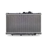 Mishimoto OE Replacement Radiators for 1994-1997 ACCORD, 1997-1999 CL, 1997-2001 PRELUDE - R1494-MT Radiator, Replacement, Downflow, Aluminum/Plastic, Black/Natural, use on Acura®, use on Honda®, Each thumbnail 6