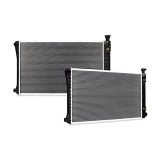 Mishimoto OE Replacement Radiators R618-AT Radiator, Replacement, Crossflow, Aluminum, Natural, Transmission Cooler, Chevrolet, GMC, Each thumbnail 4
