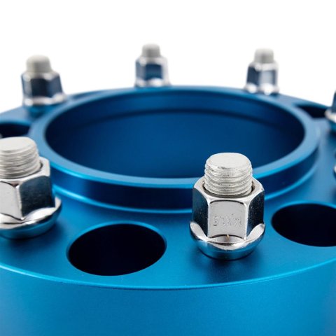 Mishimoto Wheel Spacers 8x165.1 116.7 25 M14 Blue thumbnail 3